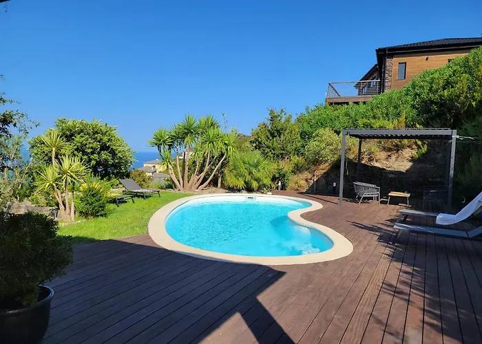 Avec Piscine Vue Et Montagne Villa Sisco