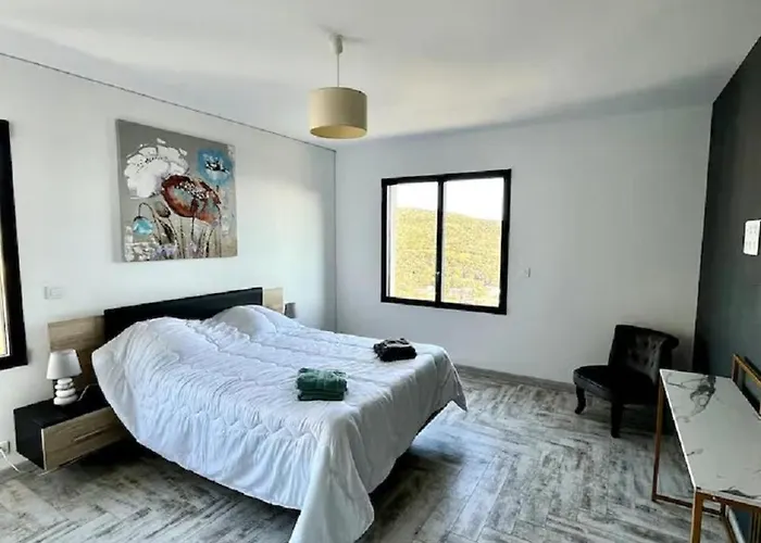 Avec Piscine Vue Et Montagne Sisco